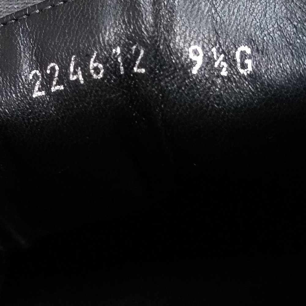 Gucci Black Leather Boots (9.5 US) - Picture 9 of 10